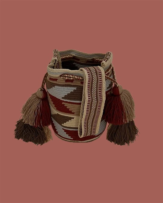 Sac à bandoulière Sapzurro. Tissé à la main par des artisanes de la communauté Wayuu en Colombie.